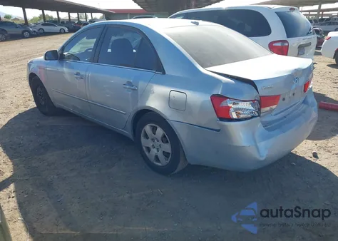 2007 Hyundai Sonata Gls from USA, damaged, VIN 5NPET46C57H258761